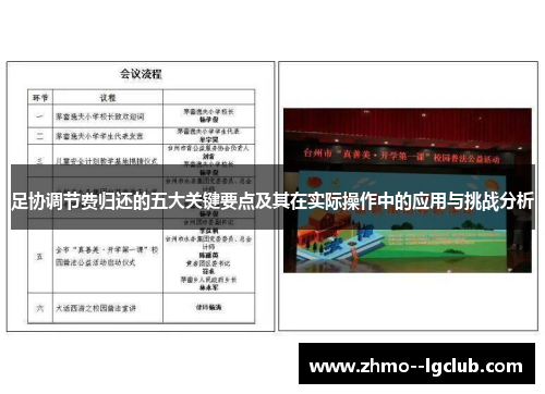 足协调节费归还的五大关键要点及其在实际操作中的应用与挑战分析